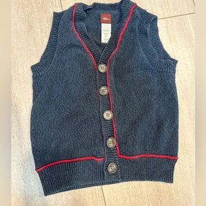 Tea sweater vest, size 2-3